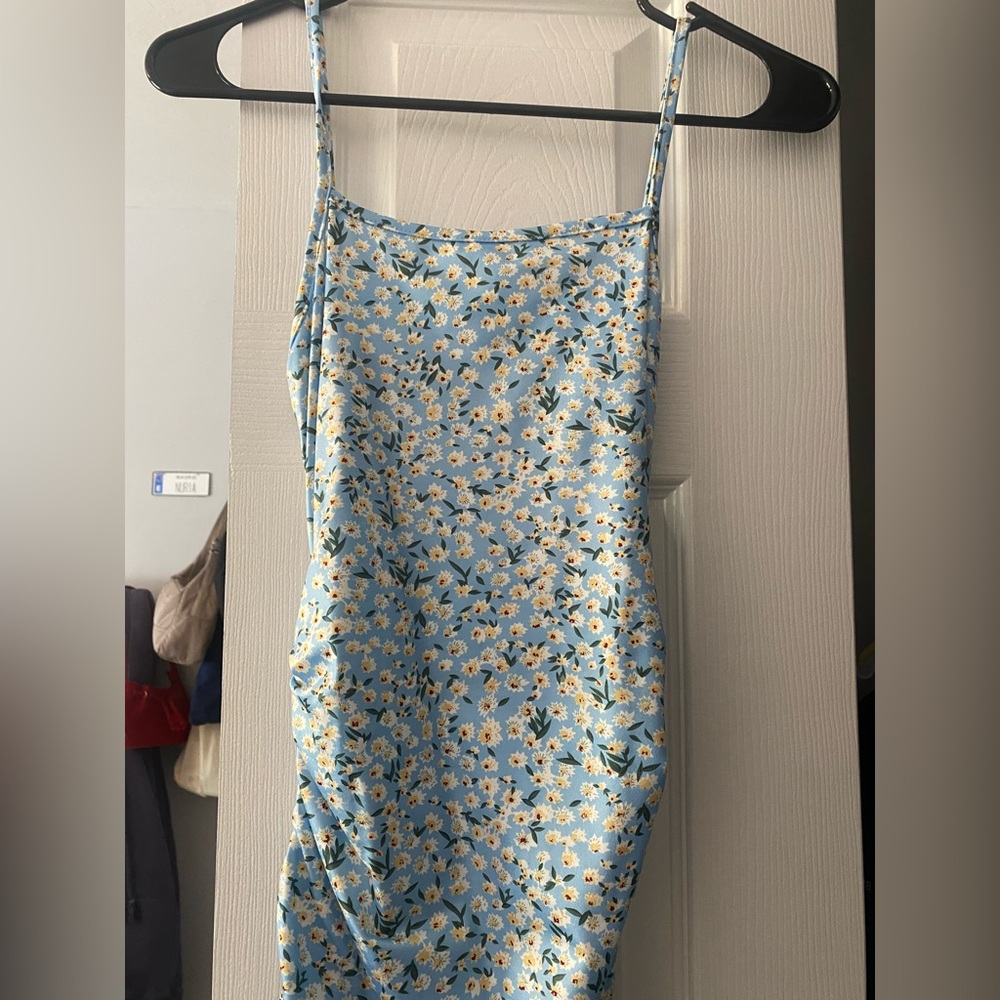 Long dress light blue